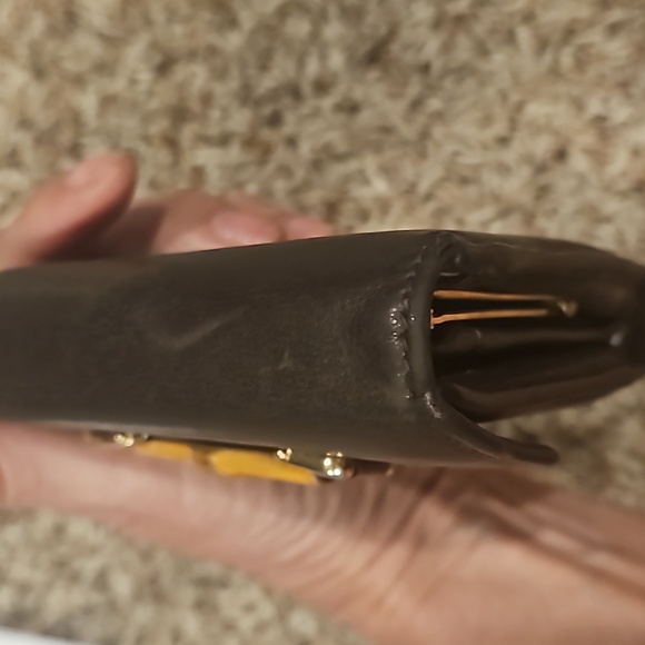 GUCCI Bamboo KISSLOCK designed by TOM FORD for GUCCI! LEATHER WALLET HARDWARE - Picture 10 of 11